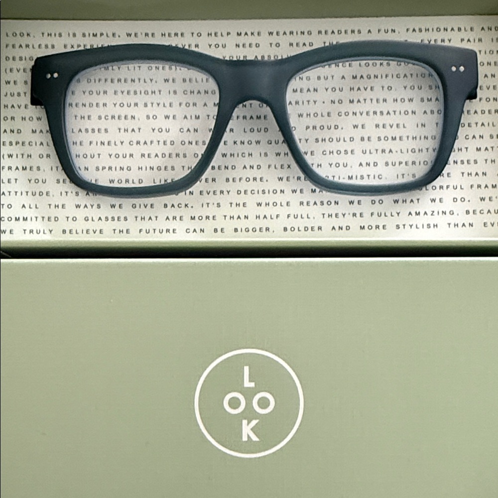 Look Optic Cosmo-M Lake Blue Progressive Readers